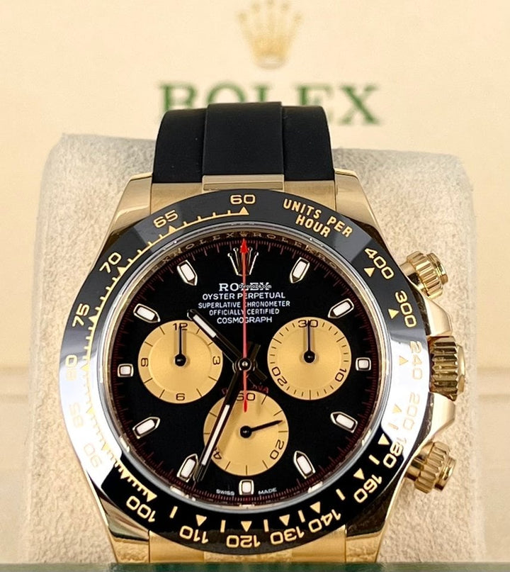 Daytona 18K Yellow Gold Paul Newman OysterFlex Mint