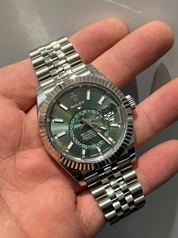 Sky-Dweller Grüne Minze NEU 24