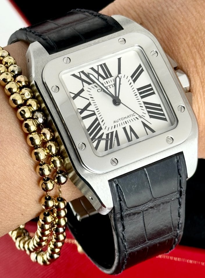 Cartier Santos 100 zertifiziert XL