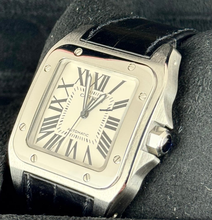 Cartier Santos 100 zertifiziert XL