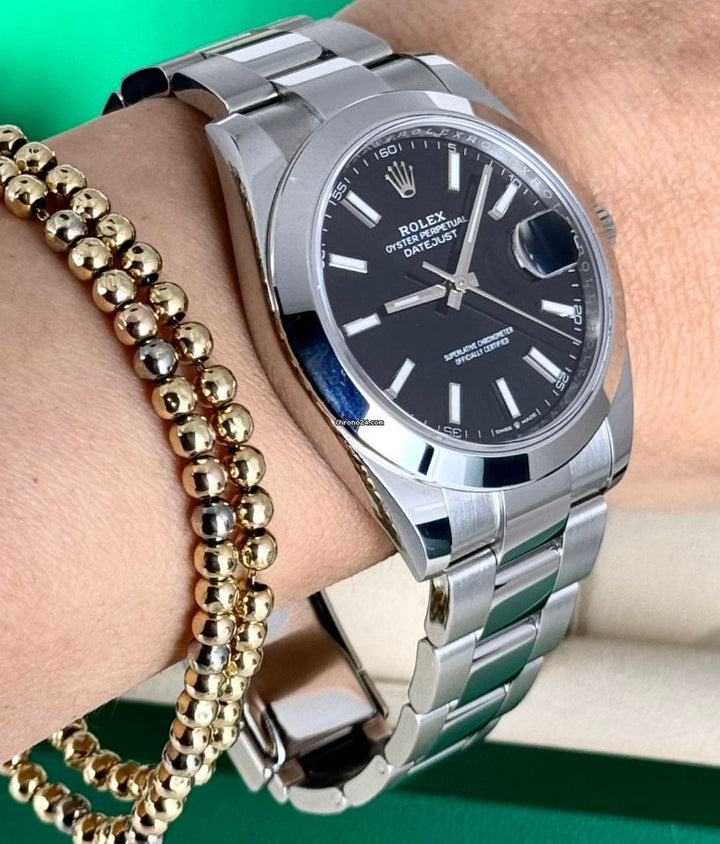 Datejust 41  Black Dial Like New