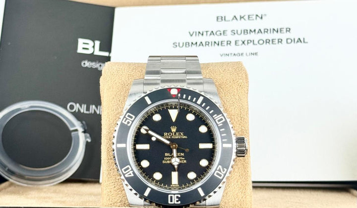 Submariner Date Blaken „Vintage“ Edition 19/56 Komplettset