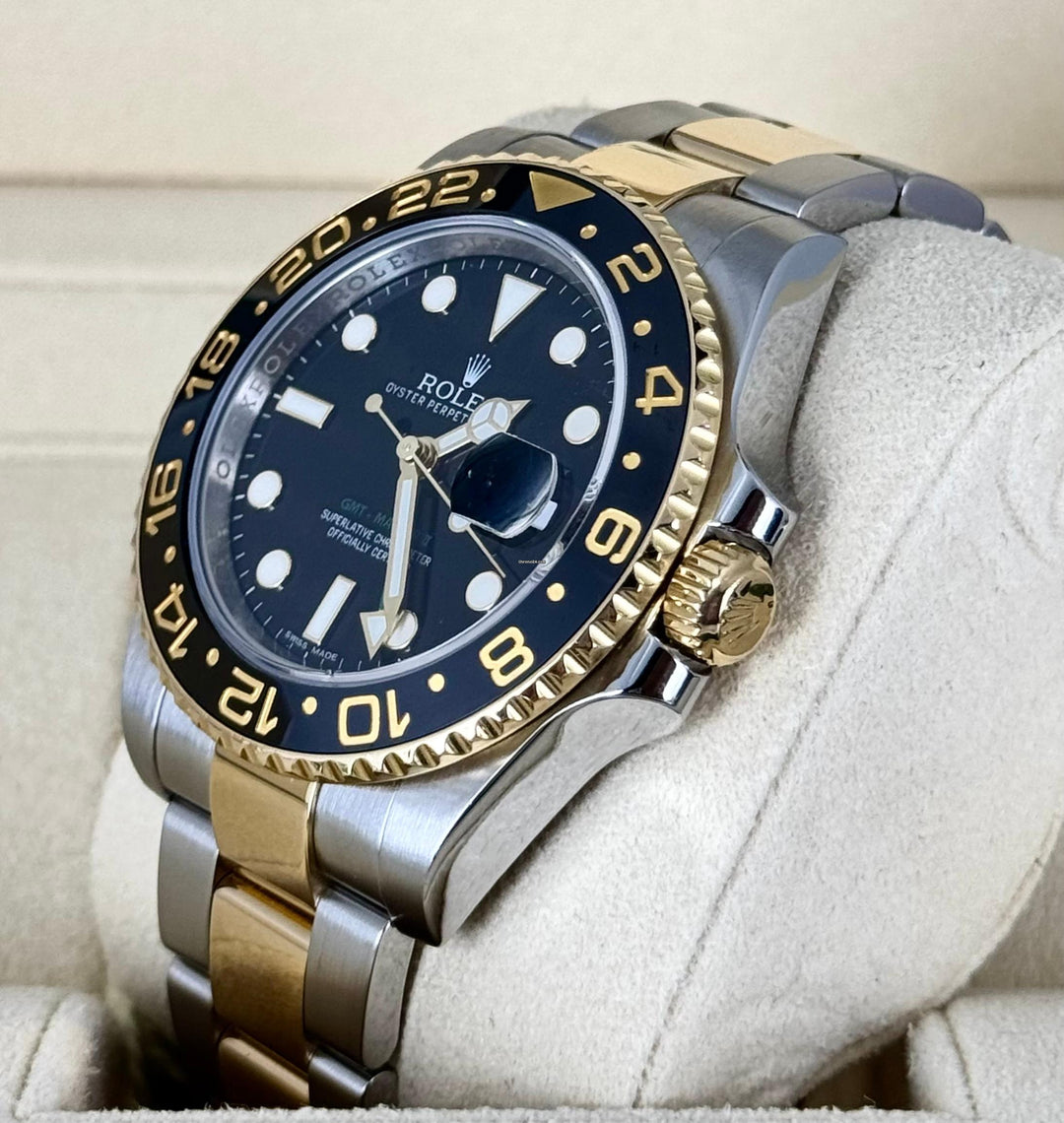 Rolex GMT-Master II Stahl Gold Wie Neu 2012 LC EU