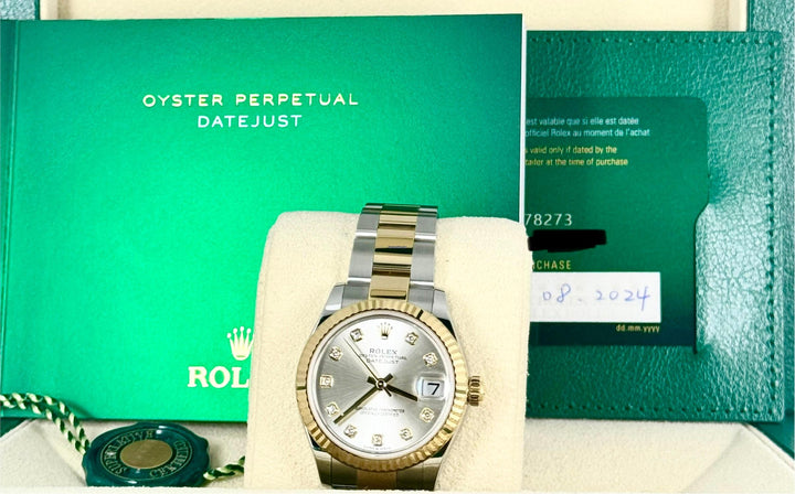 Datejust 31 2024 NEU Diamanten Zifferblatt