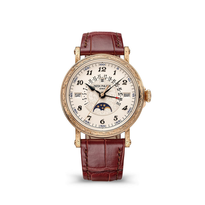 Grand Complications Retrograde Perpetual Calendar Rare Handwerk