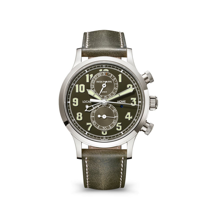 Komplikationen Calatrava Pilot Travel Time Chronograph