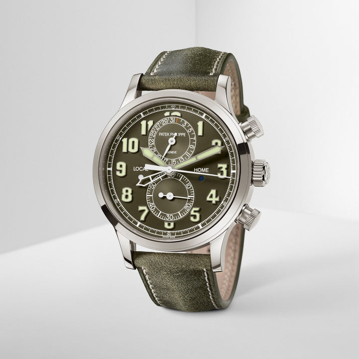 Komplikationen Calatrava Pilot Travel Time Chronograph