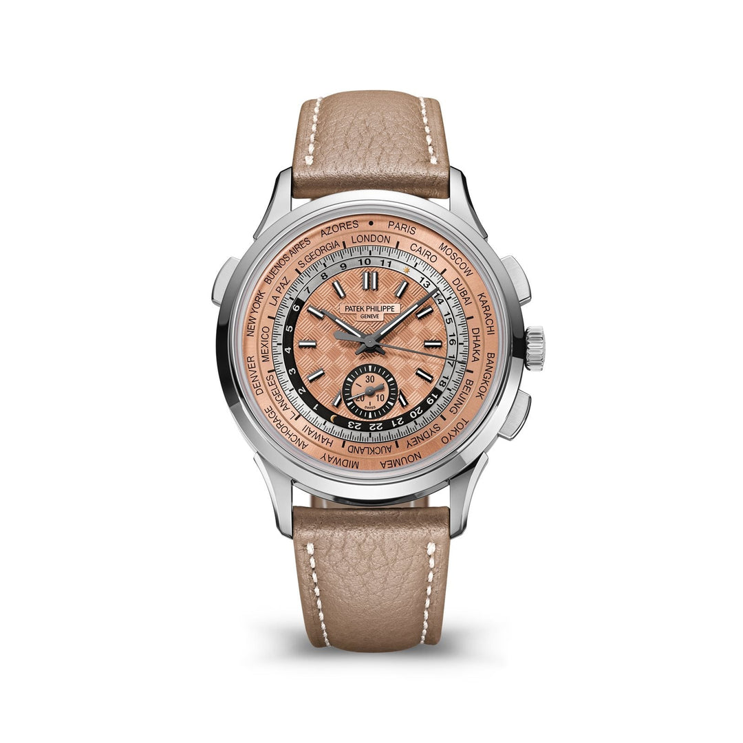 Komplikationen Weltzeit Flyback Chronograph