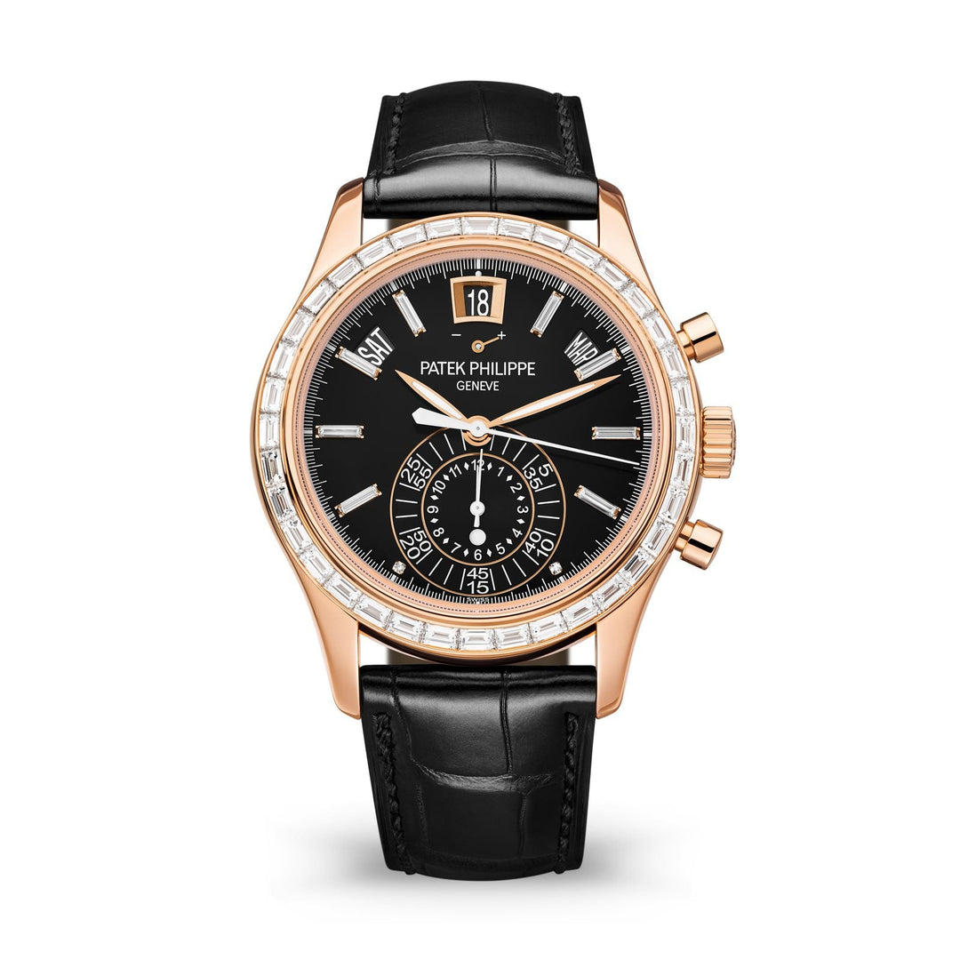 Komplikationen Flyback Chronograph Jahreskalender Diamanten