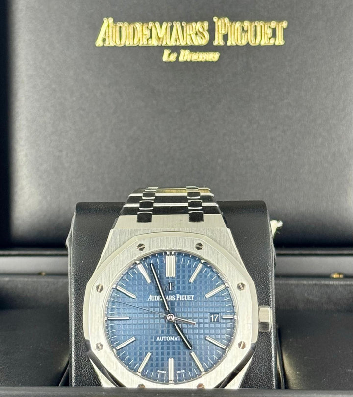 Royal Oak Selfwinding 2016 Full Set | Blue Dial | 15400ST.OO.1220ST.03