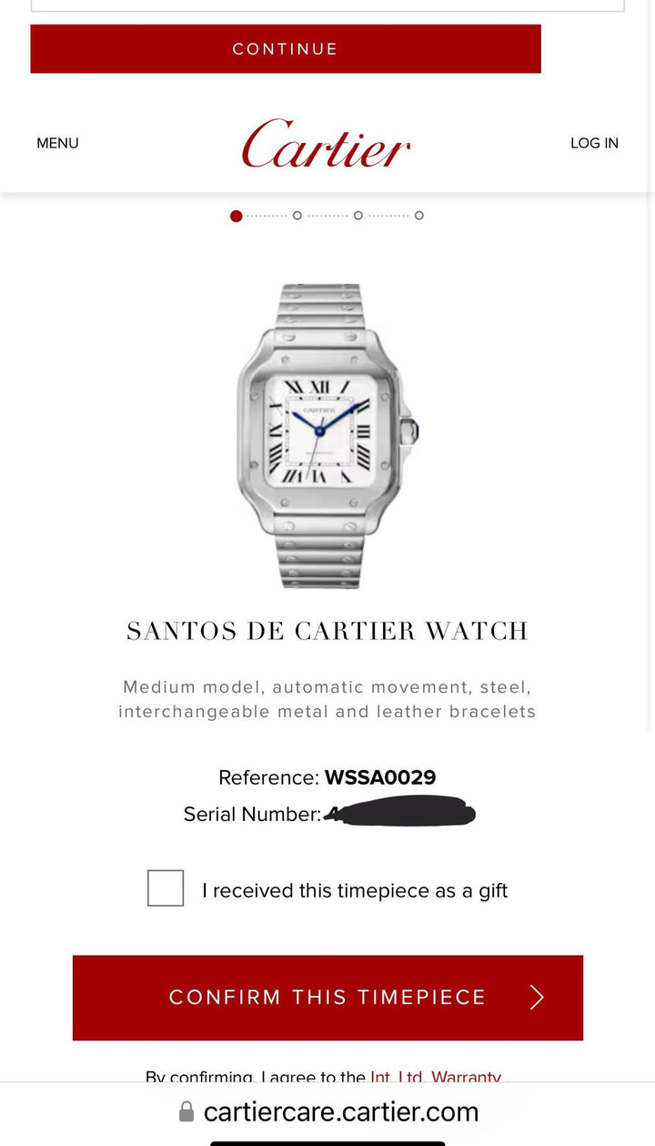 Cartier Santos De Cartier MEDIUM 2024 NEUE VOLLSTÄNDIGE SERIE