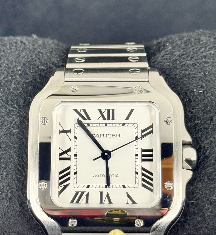 Cartier Santos De Cartier MEDIUM 2024 NEUE VOLLSTÄNDIGE SERIE