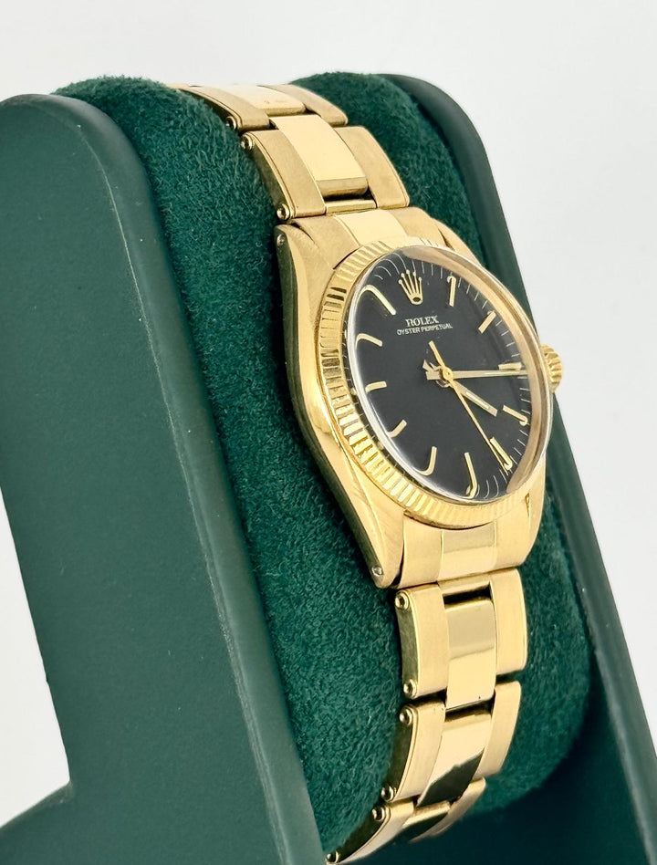 Oyster Perpetual 31 Beautiful Condition Solid Gold 1967
