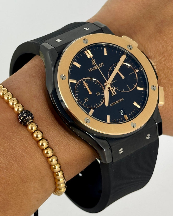 Hublot Classic Fusion Chronograph King Gold 2023 Like NEW
