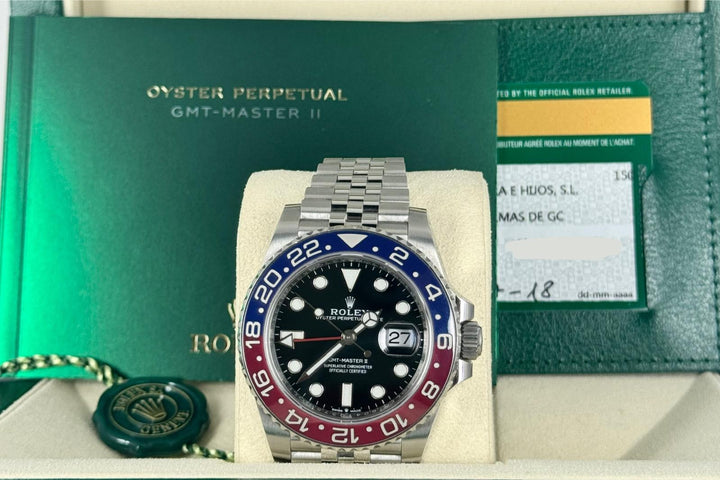 Rolex GMT-Master II Pepsi Extra Full Set 2018 MK1