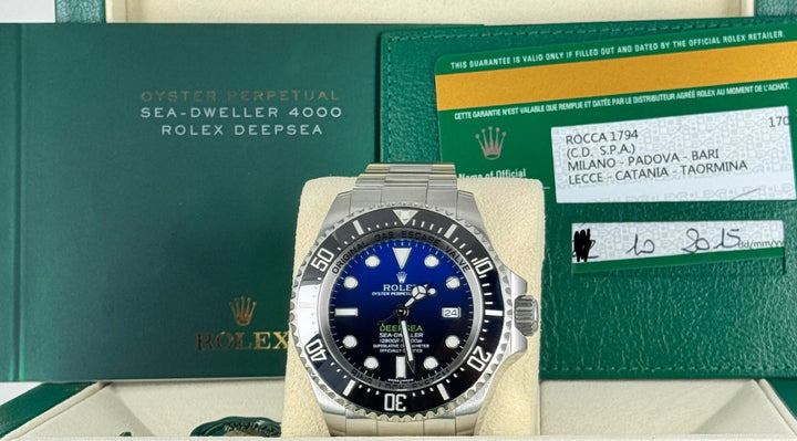 Rolex Sea-Dweller Deepsea James Cameroon Full Set 2015 Like New After Service