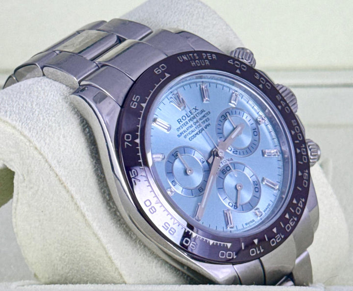 Rolex Daytona Platinum 950 Baguette DIAL CHEAPEST WORLD WIDE Box and Papers 2013