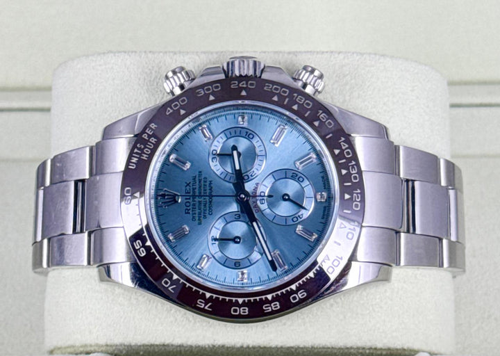 Rolex Daytona Platinum 950 Baguette DIAL CHEAPEST WORLD WIDE Box and Papers 2013