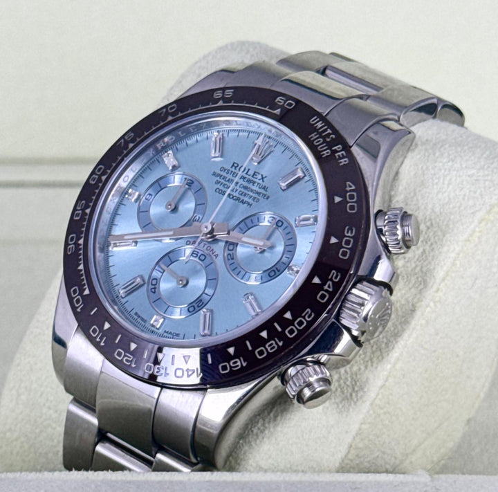 Rolex Daytona Platinum 950 Baguette DIAL CHEAPEST WORLD WIDE Box and Papers 2013