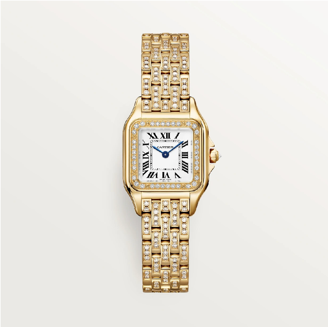 Cartier Panthère Small – Yellow Gold & Factory Diamond Bracelet