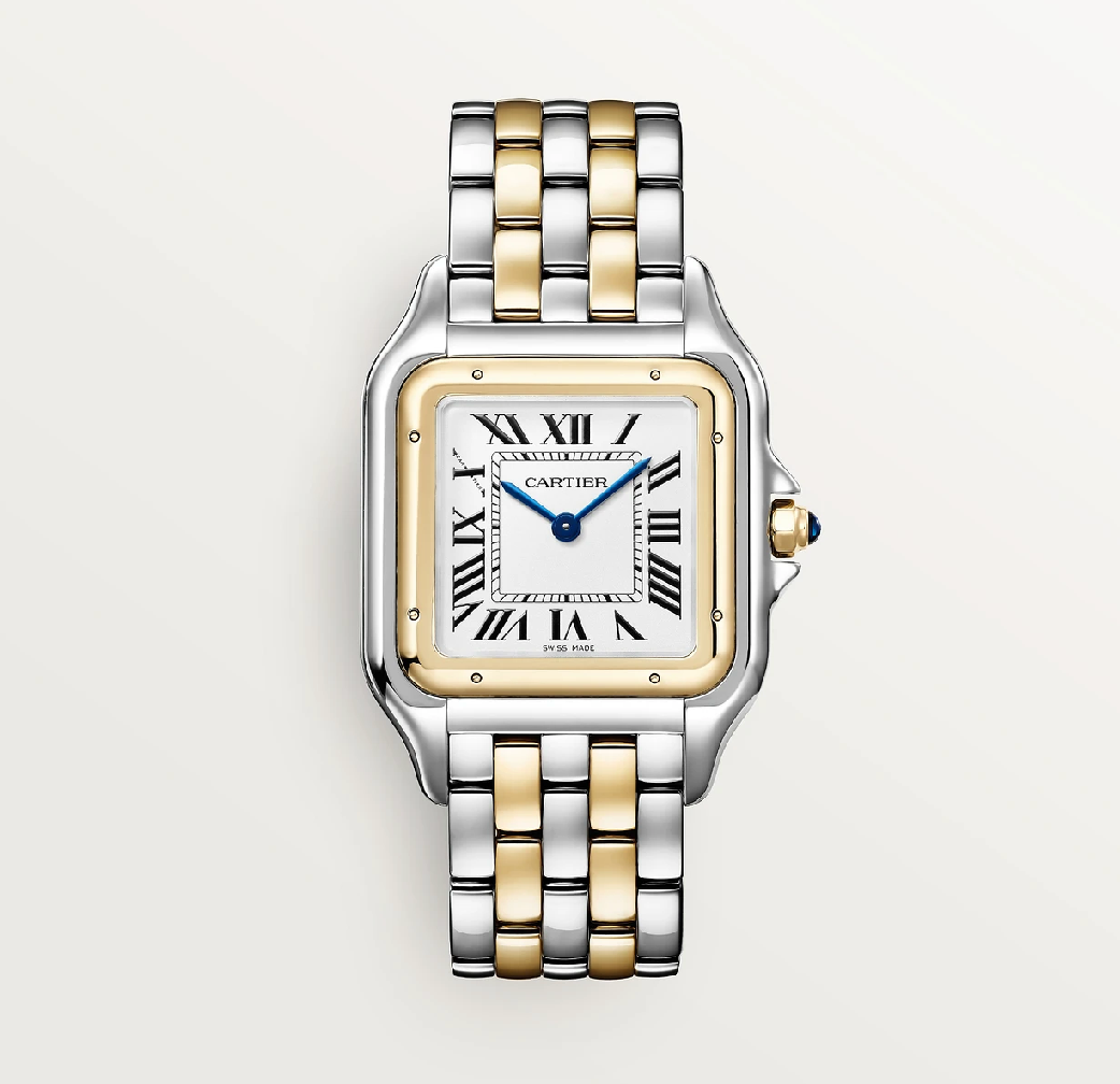 Cartier Panthère Large Two-Tone 31mm Quartz Watch in 18K Yellow Gold & Steel