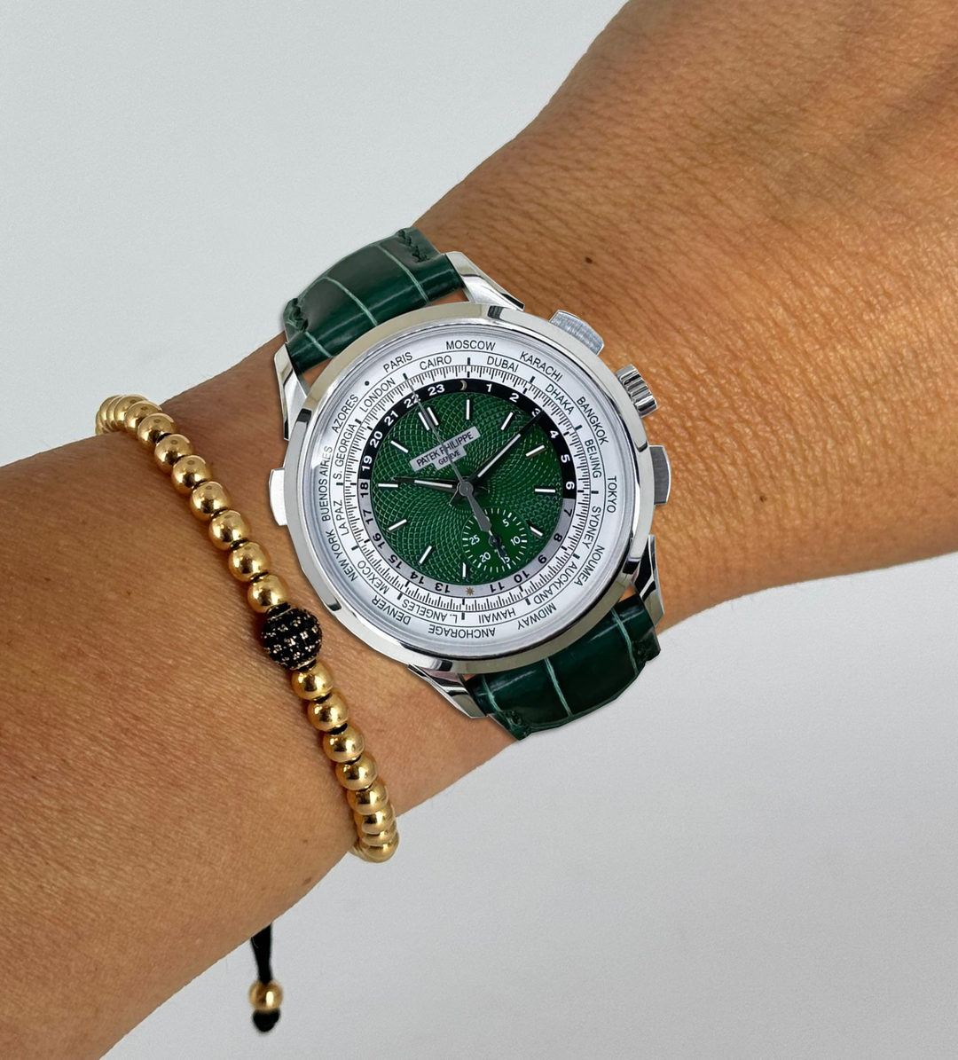 Komplikationen Weltzeit Flyback Chronograph