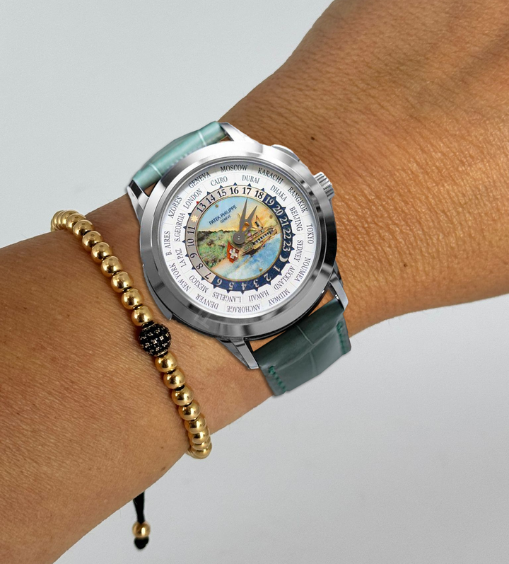 Grand Complications World Time Grand Feu Cloisonné Enamel