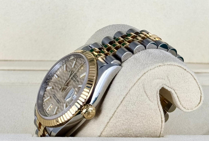 Rolex Datejust 36 Palm Dial Full Set Like New