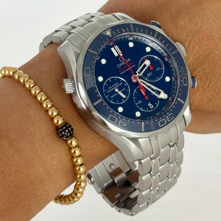Omega Seamaster Diver 300 M Chronograph Full Set 2019 After Full Service 08-2025