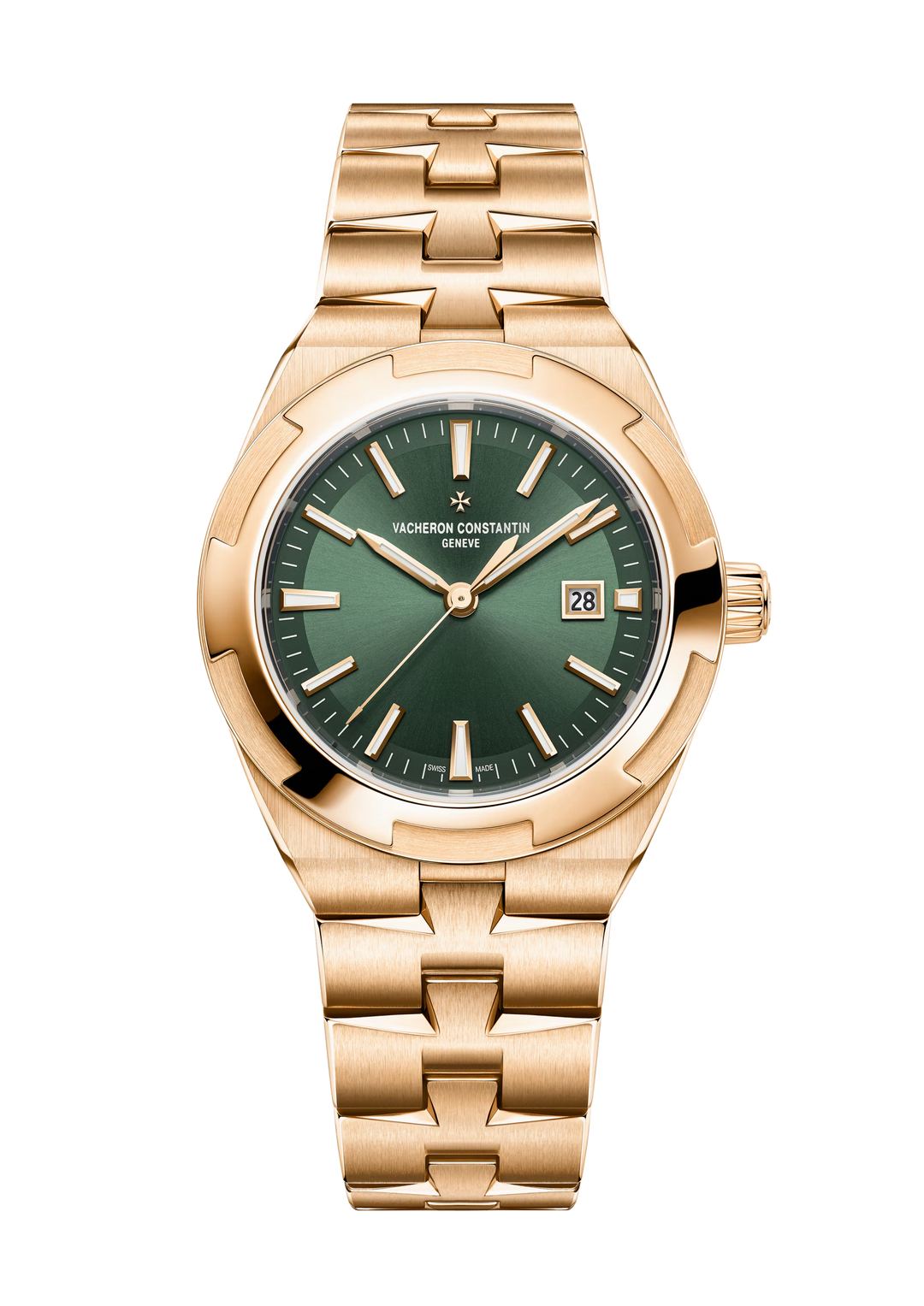 Vacheron Constantin Overseas 34.5mm Pink Gold Automatic Watch