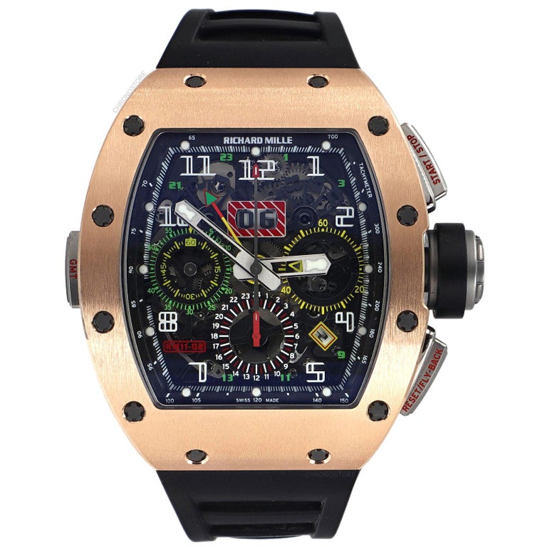 Rm011 Rose Gold & Titanium