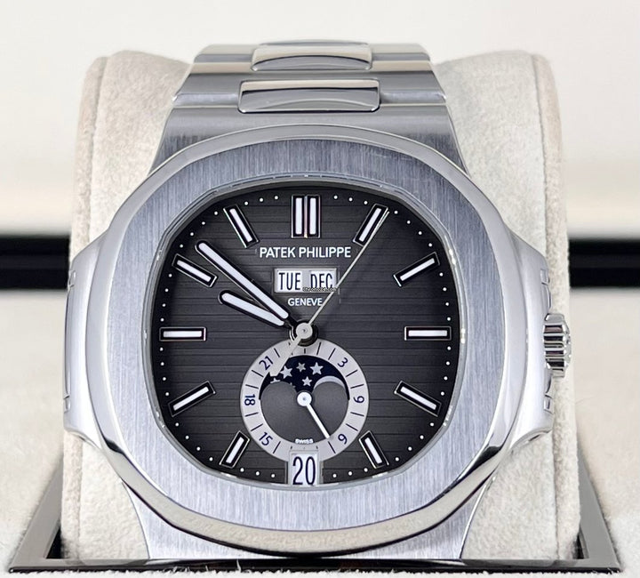 Nautilus Jahreskalender 5726 Stahl Komplettset Wie neu