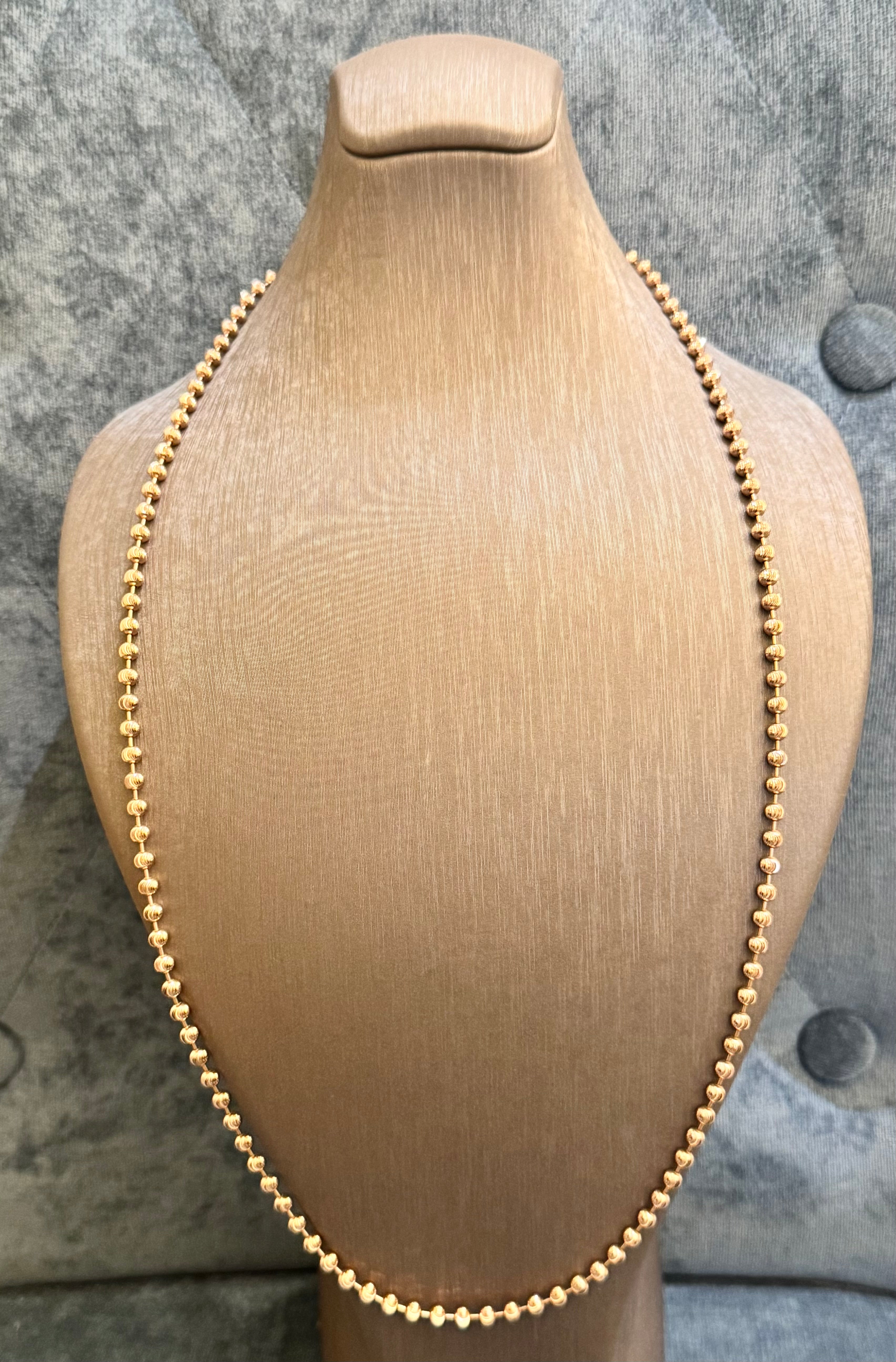 18 Karat Hamsa Kette