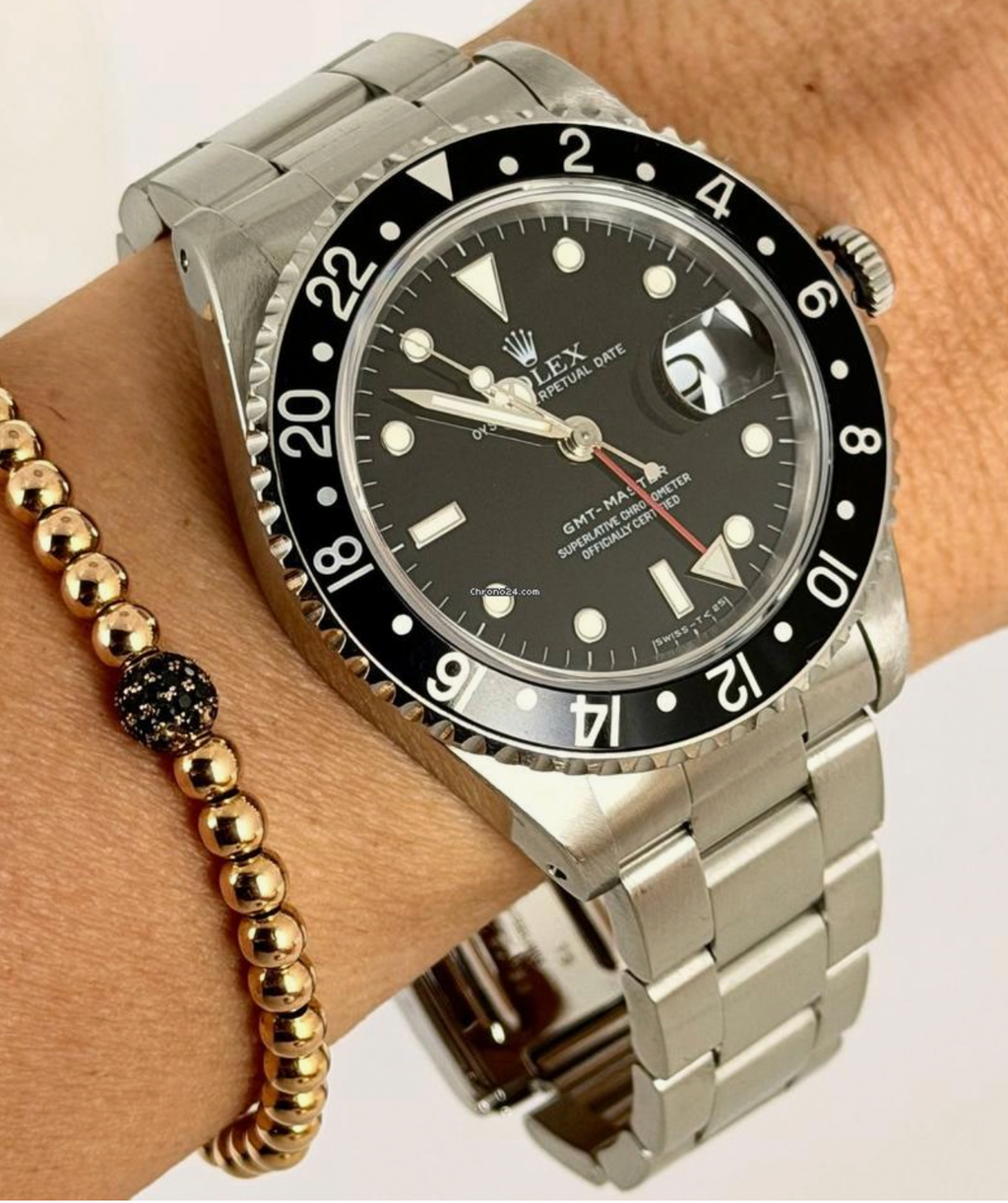 Rolex GMT-Master vom Erstbesitzer Seriennummer L Komplettset sehr guter Zustand + Originalrechnung