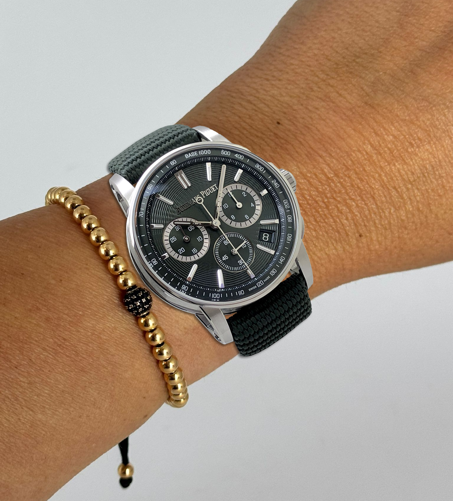 Code 11.59 Automatik Chronograph Grünes Zifferblatt