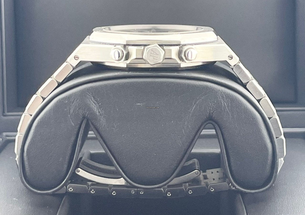 Royal Oak Chronograph Schwarzes Zifferblatt Full Set