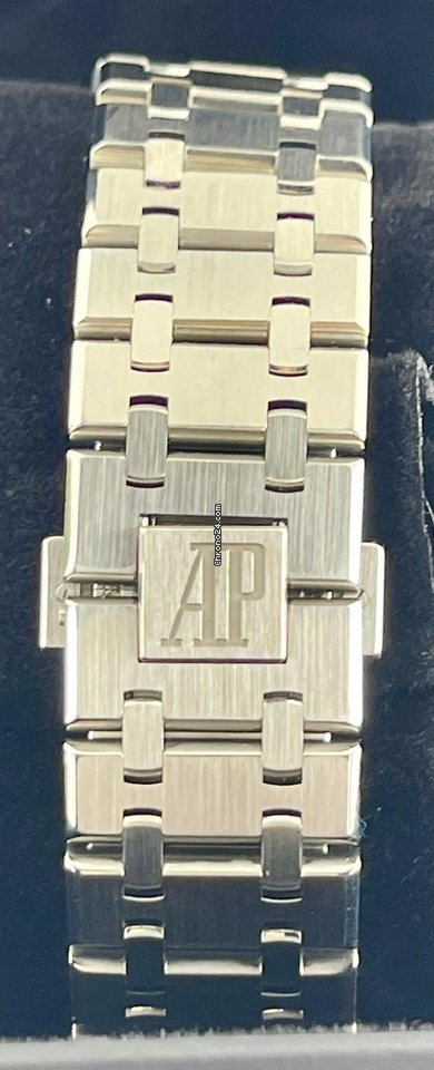 Royal Oak 41 mm Silbernes Zifferblatt Full Set Wie neu