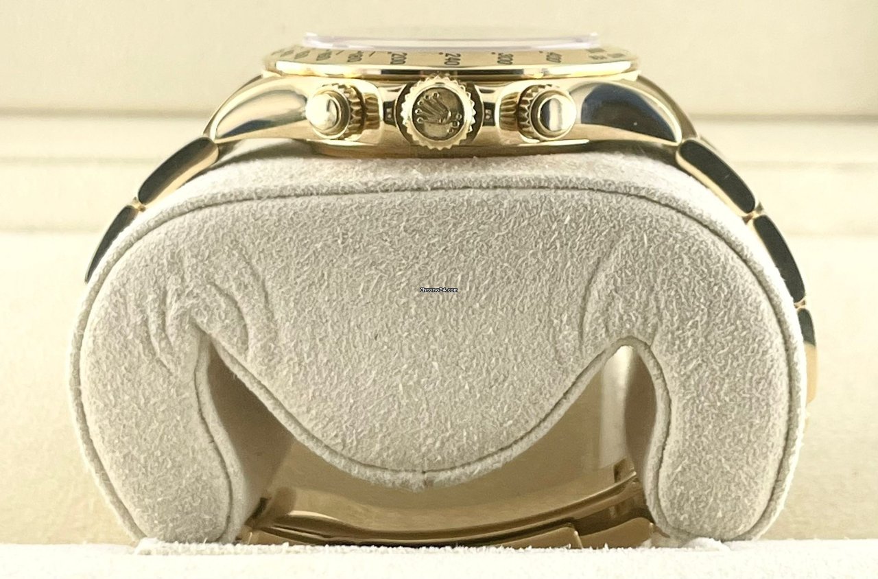 Daytona 18K Gelbgold, Tahiti-Diamant-Zifferblatt, Komplettset, 2010, nach Service