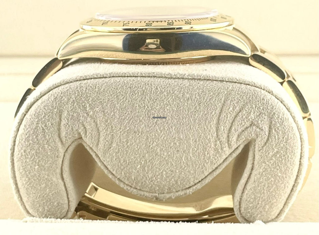 Daytona 18K Gelbgold, Tahiti-Diamant-Zifferblatt, Komplettset, 2010, nach Service