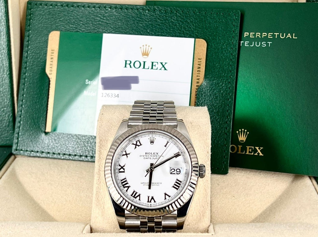 Rolex Datejust 41 18K Weißgold