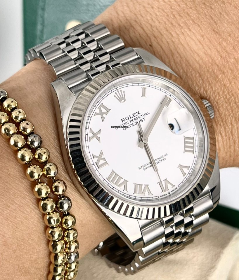 Rolex Datejust 41 18K Weißgold
