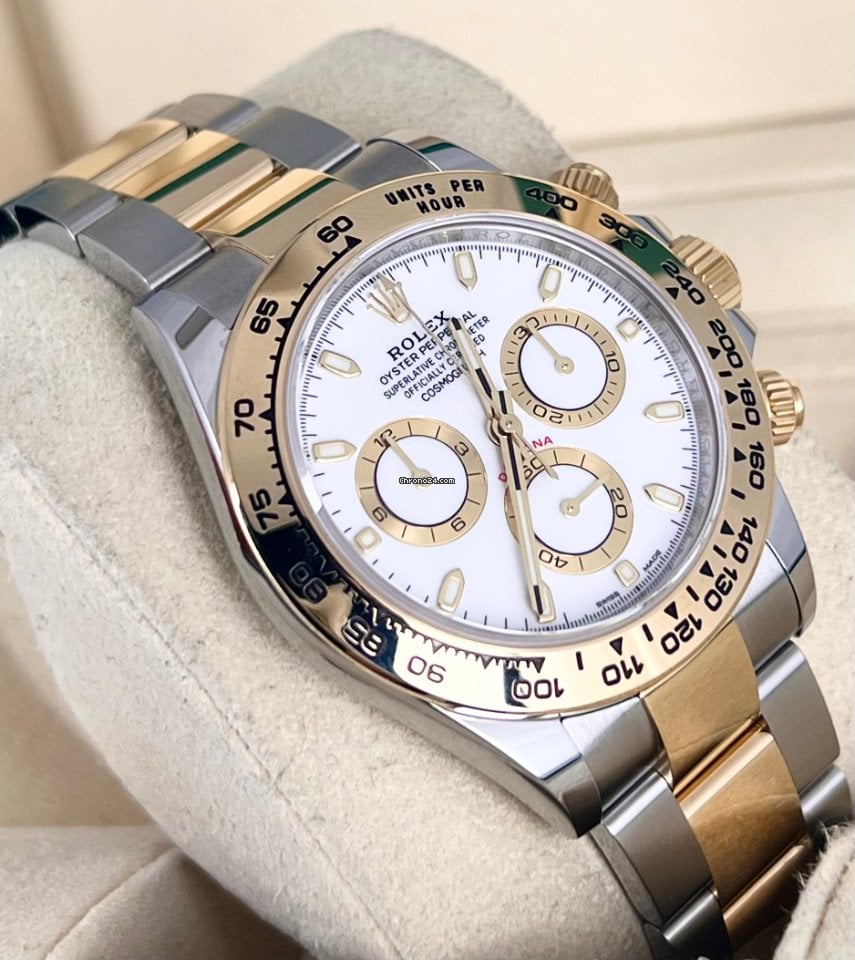 Daytona Stahl und Gold 18K, Komplettset, 2021, wie neu