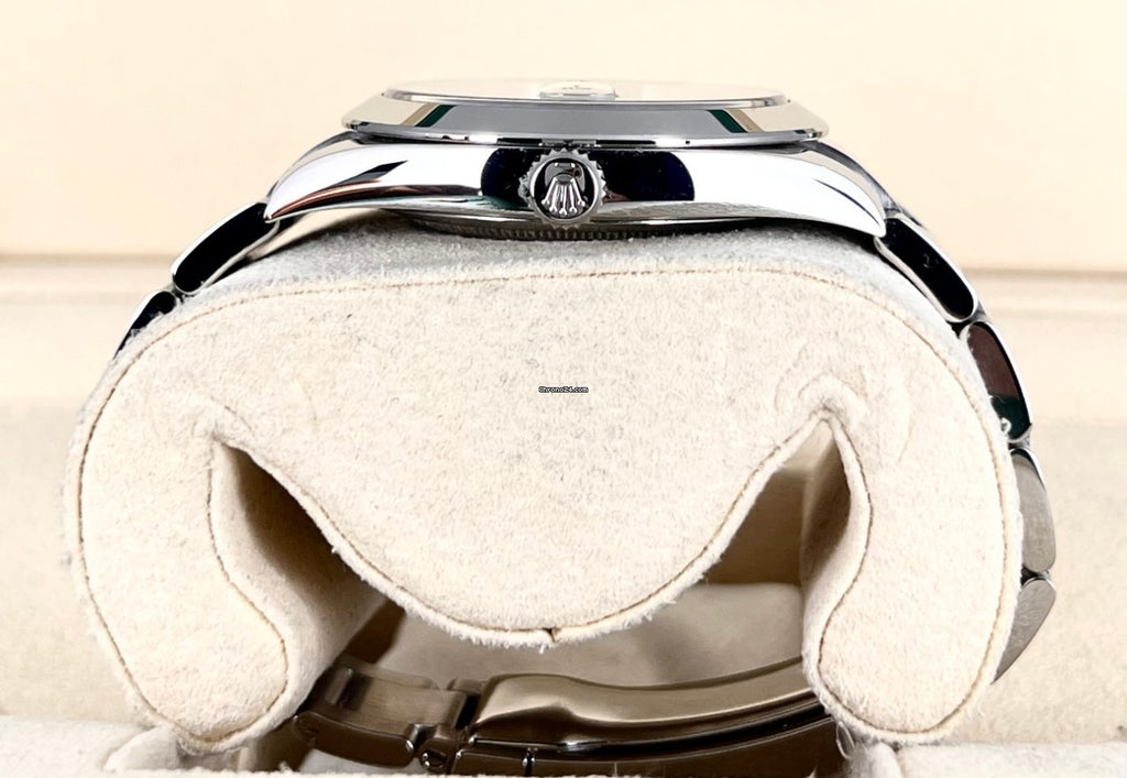 Rolex Datejust 41 weißes Zifferblatt, Komplettset