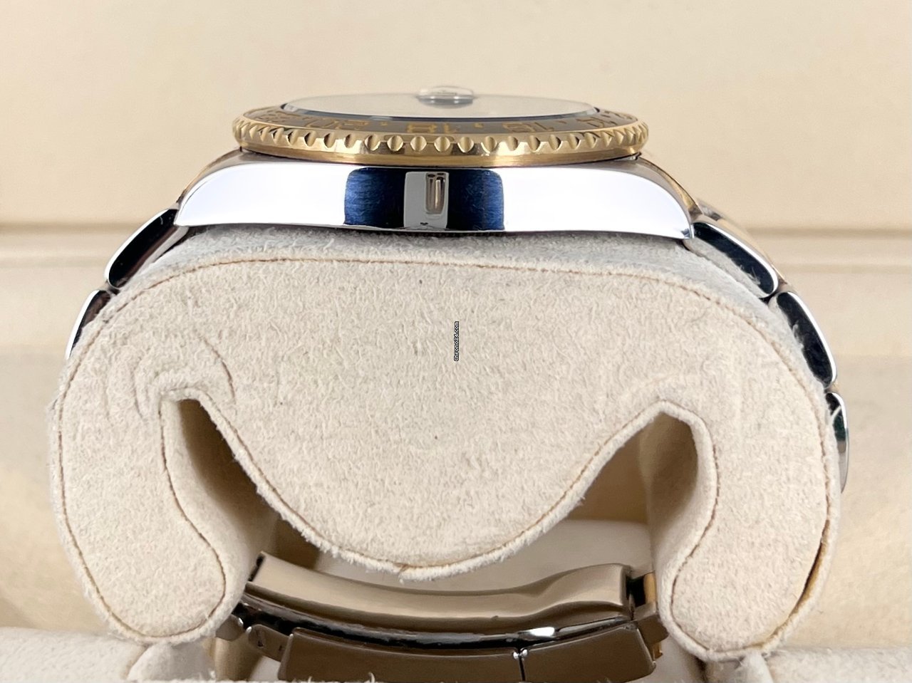 GMT-Master II 2008, wie neu, Box und Papiere, Stahl und Gold