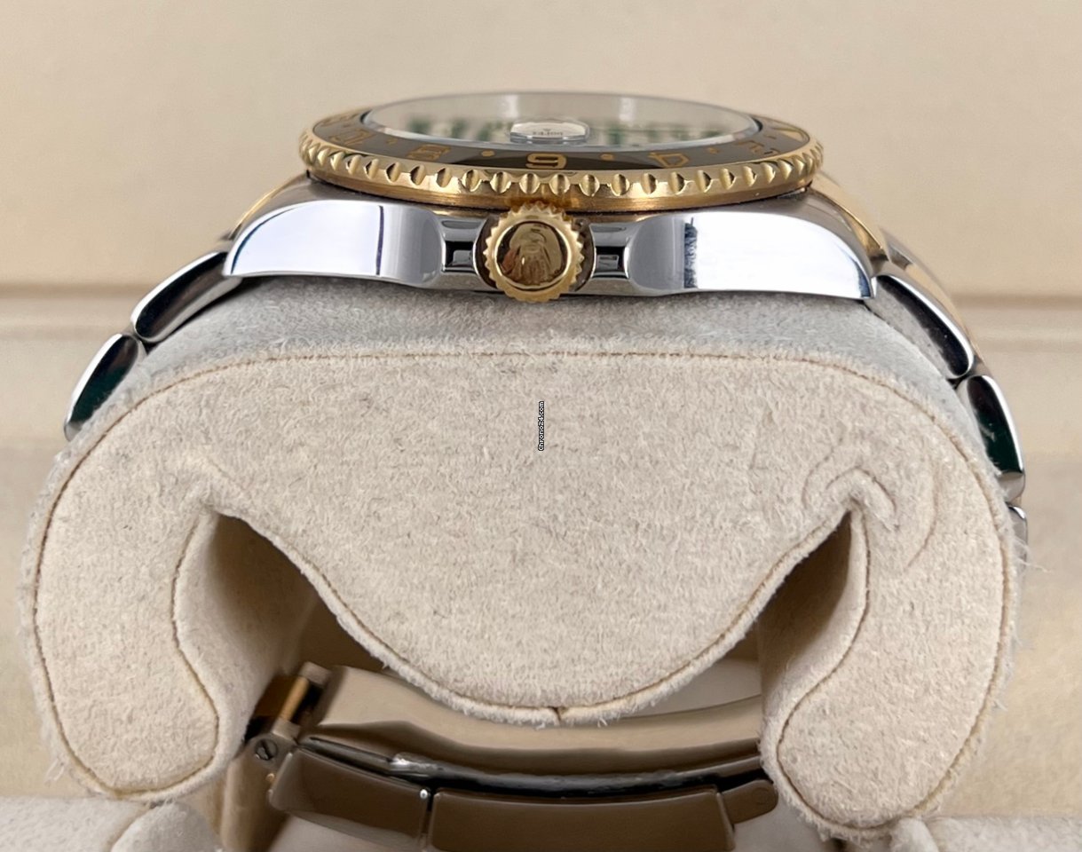 GMT-Master II 2008, wie neu, Box und Papiere, Stahl und Gold