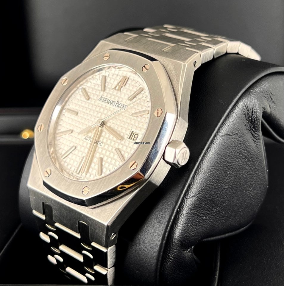 Royal Oak Automatik 39 mm mit Archivpapieren und AP Servicebox