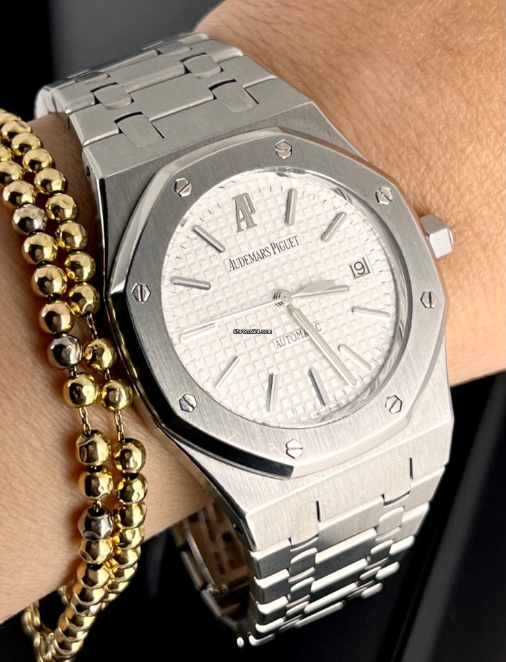 Royal Oak Automatik 39 mm mit Archivpapieren und AP Servicebox