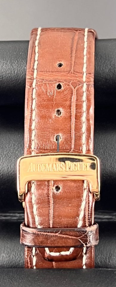 Royal Oak Chronograph Kasparov Roségold Weißes Zifferblatt Box und