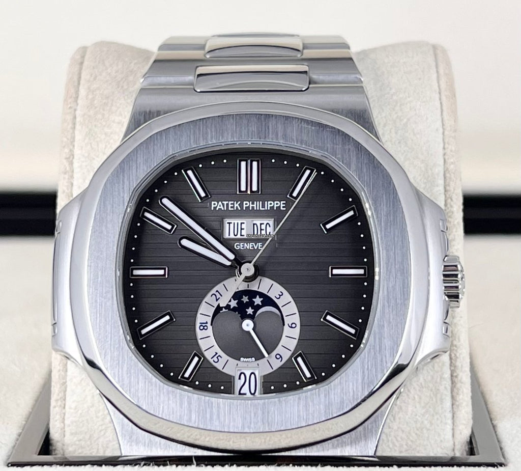 Nautilus Jahreskalender 5726 Edelstahl Full Set wie neu