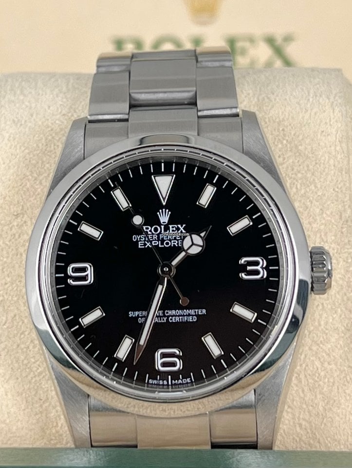 Explorer 36 mm, nur Uhr, V-Seriennummer, 2009